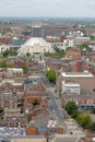 Liverpool City Centre Aerial Royalty Free Stock Photo