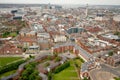 Liverpool City Centre Aerial Royalty Free Stock Photo