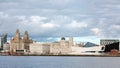 Liverpool City World Heritage Skyline Royalty Free Stock Photo