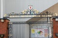 Bill Shankly Gates at Anfield in Liverpool