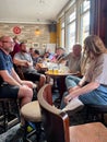 The famous Arkles Pub on Anfield Road in Liverpool