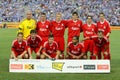 Liverpool FC Team Royalty Free Stock Photo