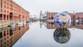 Liverpool Floating Earth panorama