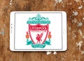 Liverpool football club logo Royalty Free Stock Photo