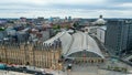 Liverpool Lime Street train station from above - travel photography Royalty Free Stock Photo