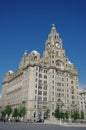 Liverpool liver building Royalty Free Stock Photo