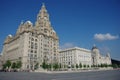 Liverpool liver building Royalty Free Stock Photo