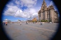 Liverpool Liver building Royalty Free Stock Photo