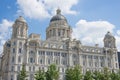 Liverpool liver royal building Royalty Free Stock Photo
