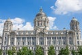 Liverpool liver royal building Royalty Free Stock Photo