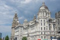 Liverpool liver royal building Royalty Free Stock Photo