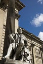 Liverpool, Merseyside. June 2014, External View of the statue of Michelangelo by John Warrington Wood installed 1877 and the