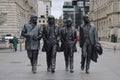 Liverpool\'s bronze The Beatles Statue