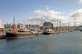 Liverpool Ships in Dock Royalty Free Stock Photo