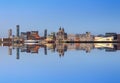 Liverpool skyline Royalty Free Stock Photo