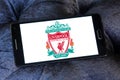 Liverpool soccer club logo Royalty Free Stock Photo