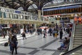 Liverpool street station, London United Kingdom, June 14, 2018 Royalty Free Stock Photo