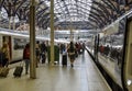 Liverpool street station, London United Kingdom, June 14 2018 Royalty Free Stock Photo