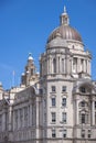 Port of Liverpool Building, Mann Island, Liverpool, England on July 14, 2021