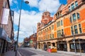 View of architecture and buildings of Liverpool city centre