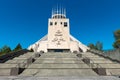 LIVERPOOL, UK, 26 MAY 2019: A view documenting the exterior of the  Metropolitan Cathedral of Christ the King, in Liverpool Royalty Free Stock Photo