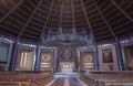 Architecture interior design of Liverpool metropolitan cathedral Royalty Free Stock Photo