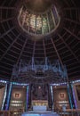 Architecture interior design of Liverpool metropolitan cathedral Royalty Free Stock Photo