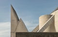 Detail of Architecture design of Liverpool metropolitan cathedral Royalty Free Stock Photo