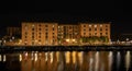 2023 Reflection of the Albert Dock at night