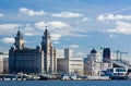 Liverpool water front Royalty Free Stock Photo