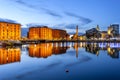 Liverpool water front Royalty Free Stock Photo