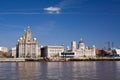 Liverpool waterfront Royalty Free Stock Photo