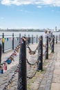 Liverpool Waterfront near Albert Dock Royalty Free Stock Photo