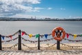 Liverpool Waterfront near Albert Dock Royalty Free Stock Photo