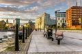 Liverpool Waterfront at Sunset