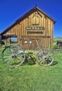 Livery barn in the Ghost Town near Virginia City, MT