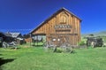 Livery barn in the Ghost Town near Virginia City, MT