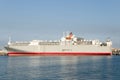 Livestock Carrier Shipping Vessel - Australia Royalty Free Stock Photo