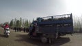 Livestock in market Kashgar, China