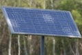 Livestock water tank, which uses solar panels to pump the water out of the ground