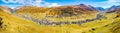 Livigno IT - Autumn aerial view Royalty Free Stock Photo