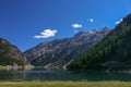 Lake of Gallo - Livigno - Lombardy - North Italy Royalty Free Stock Photo