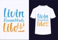 Livin Hanukkah Life T-shirt Design