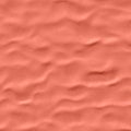 Living Coral color of the Year 2019. Beach sand with coral in trendy color