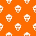 Living dead pattern seamless Royalty Free Stock Photo