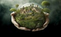 Living Green: Earth, Leaf and Growth as Pillars of Eco-Sustainable Life. Ecological Harmony: Earth, Leaf and Growth Weave the