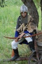 Living history.Medieval Royalty Free Stock Photo