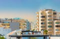 Living house in centre Portimao city Royalty Free Stock Photo