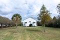 living house in Vacherie, Texas. The plantation serves nowadays as a museum to show the history of slavery and southern mansions