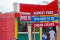 Living like a Local in the Bahamas street vendors and cold beer